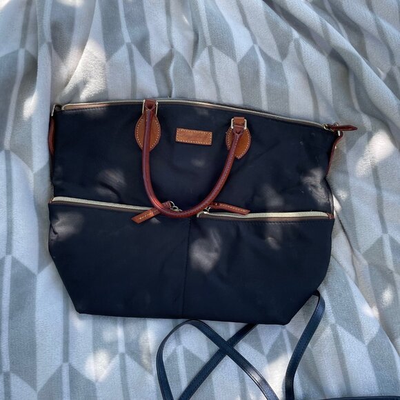 Black Nylon Large Pocket Satchel (Not Exact but Similar) - Picture 1 of 5